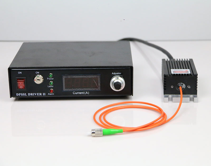 IR Laser 808nm 100mW Single Mode Láser de fibra acopladaCW/TTL/Analog Modulación